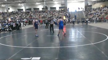 A 285 lbs Quarterfinal - Mathew Fowler, Red Bank High School vs Wesley Hamlet, Watertown High School