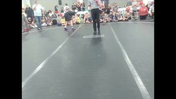 100 lbs Round 1 (8 Team) - Trent Collins, Virginia Patriots vs Brayden Biggs, Diamond Fish