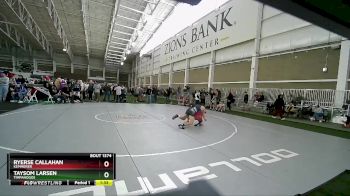 150 lbs Cons. Round 1 - Ryerse Callahan, Kemmerer vs Taysom Larsen, Timpanogos