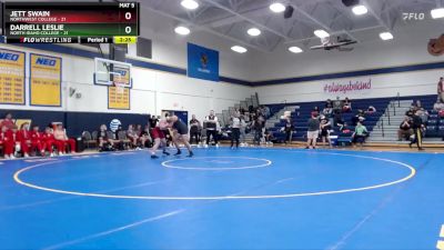 285 lbs Semis & 1st Wrestleback (8 Team) - Jett Swain, Northwest College vs Darrell Leslie, North Idaho College