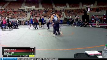 D1-190 lbs Champ. Round 1 - Lucas Mata, Sunnyside H.S. vs Drew Caudle, Gila Ridge