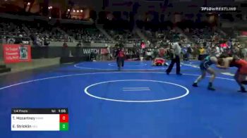 161 lbs Quarterfinal - Tennessee Mccartney, Pawhuska vs Elizabeth Stricklin, NB Elite