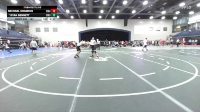 157 lbs Cons. Round 3 - Michael Shannon, Southeastern vs Ryan Bennett, Southeastern