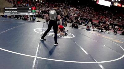 5A 98 lbs Cons. Round 1 - Keaton Borge, Emmett vs Eduardo Ruiz, Minico