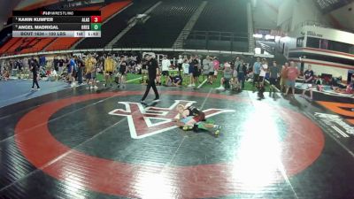 100 lbs Semis - Kanin Kumfer, Alaska vs Angel Madrigal, Oregon