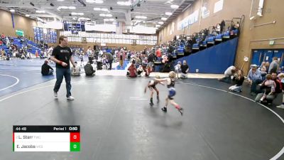 44-48 lbs Round 1 - LeeRoy Starr, Fremont Wrestling Club vs Emmett Jacobs, Westlake