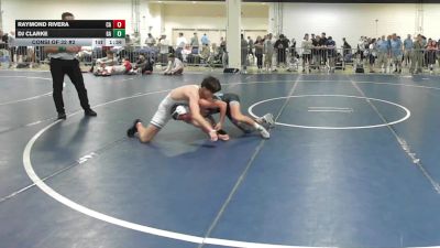132 lbs Consi Of 32 #2 - Raymond Rivera, CA vs Dj Clarke, GA