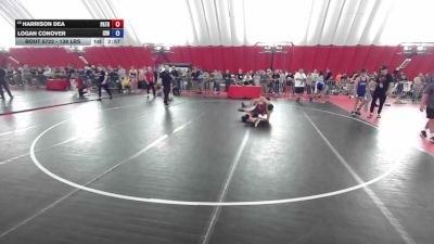 138 lbs Cons. Rd Of 16 - Harrison Dea, Patton Trained vs Logan Conover, IZZY Style Wrestling