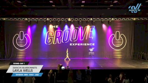 Dancin Bluebonnets - Layla Wells [2023 Mini - Solo - Jazz Day 1] 2023 GROOVE Dance Grand Nationals