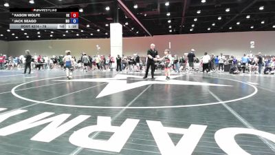 82 lbs Champ. Round 4 - Van Richardson, OK vs Ely Garrett, OK