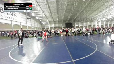 126 lbs Cons. Semi - Hunter Leavitt, Champions Wrestling Club vs Ruger Arneson, Challis Blackhearts