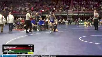 3A-120 lbs Cons. Round 3 - Trace Gephart, North Scott vs Cody Hay, Bondurant-Farrar