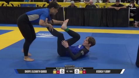 Jessica Y Looby vs Sheryl Elizabeth Quock 2026 Pan IBJJF Jiu-Jitsu No-Gi Championship