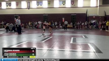 105D 1st Place Match - Myah Rausch, Prairie, Cedar Rapids vs McKenna Rogers, Solon