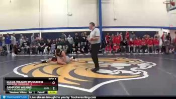 184 lbs Champ Round 1 (16 Team) - Sampson Wilkins, Castleton University vs Lucas Wilson-Wuestefeld, Worcester Polytechnic
