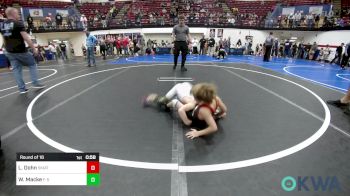 46 lbs Round Of 16 - Lucien Dohn, Skiatook Youth Wrestling vs Waylon Macke, F-5 Grappling