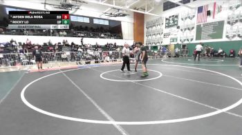 150 lbs Quarterfinal - Jayden Dela Rosa, Burbank vs Rocky Lo, Long Beach Poly