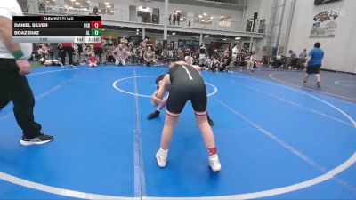 110 lbs Round 3 - Daniel Silver, Ohio Gold Black vs Boaz Diaz, Aggression Legionnaires