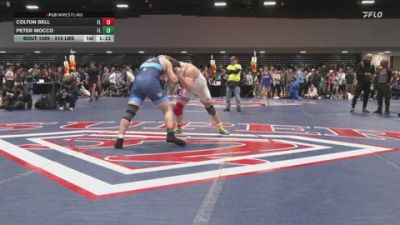 215 lbs Quarterfinal - Colton Bell, FL vs Peter Mocco, FL