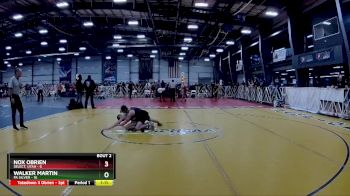 96 lbs Rd# 1 9:00am Friday - Walker Martin, PA Silver vs Nox Obrien, SELECT, Utah