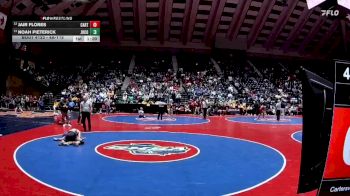 4A-113 lbs Quarterfinal - Jair Flores, Cartersville vs Noah Pieterick, Jones County