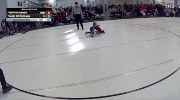 10 lbs Quarterfinal - Griffin Dehne, Weeping Water Wrestling Club vs Mozi Fitzgerald, Sherman Challengers