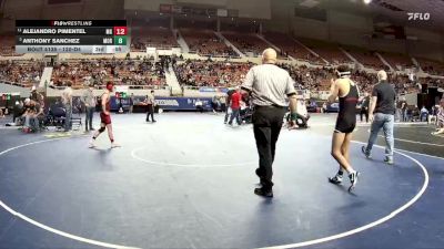 150-D4 Cons. Round 2 - Benton Beck, Yuma Catholic High School vs Omar Torres, Morenci High School