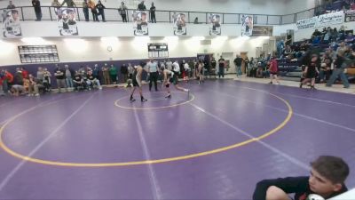 115 lbs Semifinal - Irving Rodriguez, Greybull MS vs Connor Hansen, Worland Middle School
