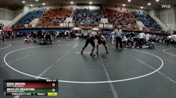 215 lbs Semifinal - Keno Brown, Boys` Latin School vs Braylon Bradford, Archbishop Curley