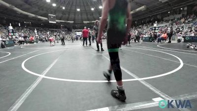 105 lbs Quarterfinal - Izzabela Huddleston, Skiatook Youth Wrestling vs Aiden Robertson, Gore Pirates Youth Wrestling