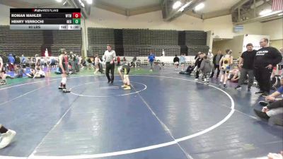 93 lbs Rr Rnd 4 - Roman Mahler, Washington Twp. Minutemen MS vs Henry Verrochi, New England Gold MS