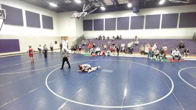 96 lbs Quarterfinal - Wellington Raksnys, Talons Wrestling Club vs Beau Blaser, Wasatch Wrestling Club