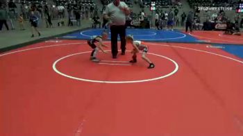 46 lbs Final - Parker Connell, Coweta Tiger Wrestling vs Bodey Phillips, Bristow Youth Wrestling