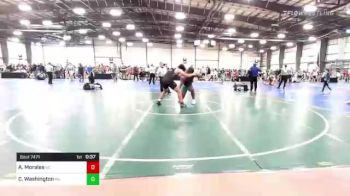 220 lbs Consi Of 16 #2 - Andy Morales, NC vs Chase Washington, PA