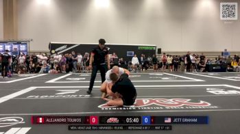 Jett Graham vs Alejandro Tolmos 2024 ADCC Dallas Open at the USA Fit Games