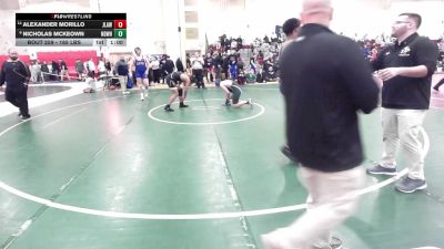 165 lbs Consi Of 8 #1 - Alexander Morillo, Jonathan Law vs Nicholas McKeown, Notre Dame-West Haven