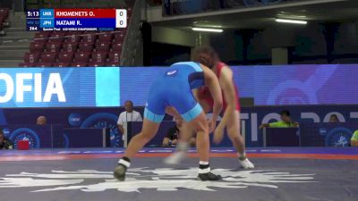 57 kg 1/4 Final - Oleksandra Khomenets, Ukraine vs Ruka Natami, Japan