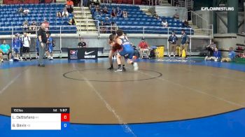 152 lbs Cons 32 #1 - Luca DeStefano, New York vs Garrett Davis, Kansas