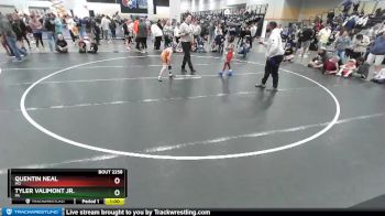 56 lbs Cons. Round 3 - Tyler Valimont Jr., PA vs Quentin Neal, MO