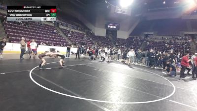 96 lbs Cons. Semis - Cooper Murray, Grindhouse Wrestling Club - East vs Coy Robertson, High Plains Thunder