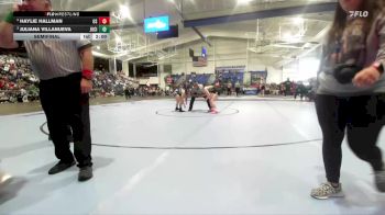 115 lbs Semifinal - Juliana Villanueva, Junction City vs Haylie Hallman, Olathe South