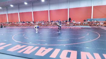 141 lbs Quarterfinal - Logan Wagner, Marian University (IN) vs Maurice Ames, Siena Heights University