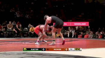 285 lbs Brett Mower, Oregon State vs Ben Kueter, Iowa