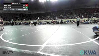 155 lbs Round Of 16 - Kade Runk, Sperry Wrestling Club vs Zane Entz, Prodigy Elite Wrestling