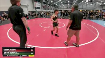 126 lbs Quarterfinal - Ethan Bonewell, Texas Elite Wrestling Club vs Caleb Hennig, 512 Outlaw Wrestling