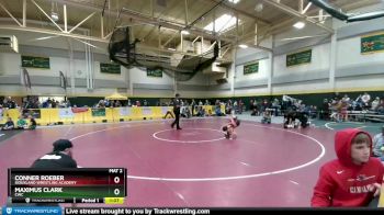 65 lbs Cons. Round 5 - Conner Roeber, Siouxland Wrestling Academy vs Maximus Clark, CWC