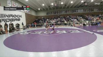 130 lbs Semifinal - Gabriela Duarte-Quijas, Scottsbluff Girls vs Olivia Remacle, Wind River