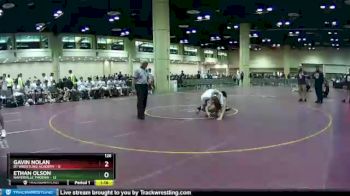 126 lbs Round 1 (10 Team) - Ethan Olson, Naperville Phoenix vs Gavin Nolan, D1 Wrestling Academy