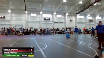 92 lbs Round 9 (10 Team) - Jaxson Aberegg, Wrestling Mill vs Kagan Painter, Rambler WC