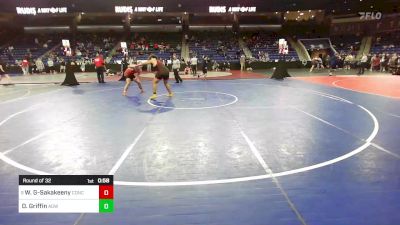 285 lbs Round Of 32 - Wayne Gutierrez-Sakakeeny, Concord vs Devon Griffin, Agawam